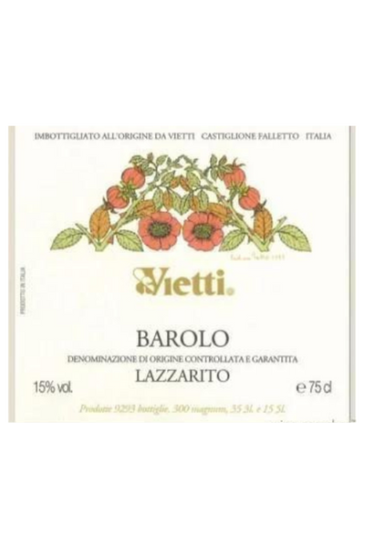 Vietti, Barolo, Lazzarito 2017 1x300cl