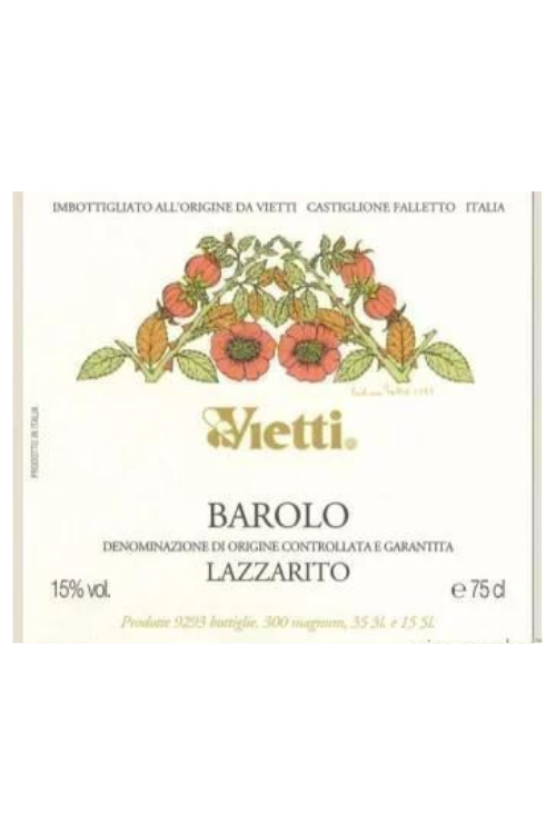 Vietti, Barolo, Lazzarito 2017 1x300cl