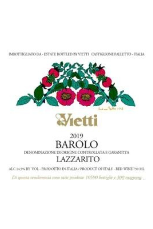 Vietti, Barolo, Lazzarito 2019 3x75cl