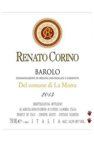 Renato Corino, Barolo del Comune di La Morra 2019 6x75cl