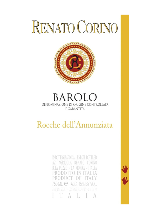 Renato Corino, Barolo, Rocche dell' Annunziata 2015 6x75cl