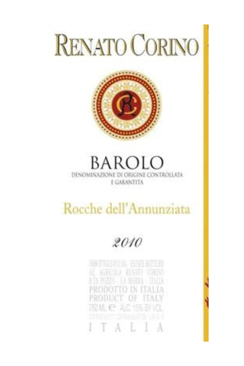 Renato Corino, Barolo, Rocche dell' Annunziata 2016 6x75cl