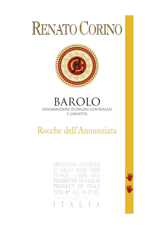 Renato Corino, Barolo, Rocche dell' Annunziata 2019 6x75cl