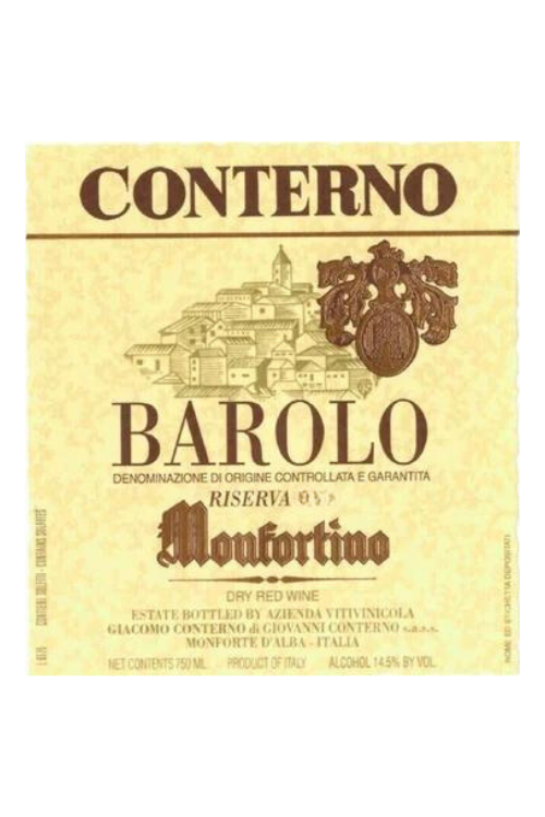 Giacomo Conterno, Barolo Riserva, Monfortino 2008 6x75cl