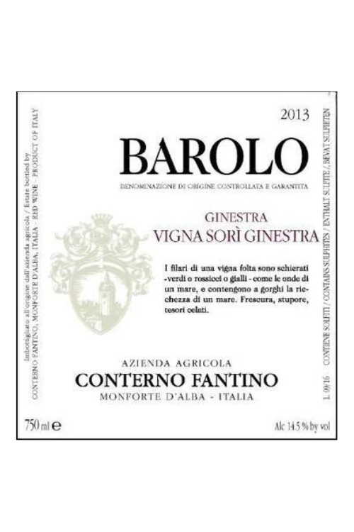 Conterno Fantino, Barolo, Sori Ginestra 2019 1x75cl