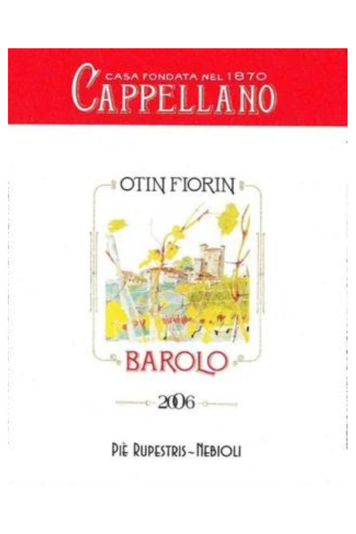 Cappellano, Barolo, Otin Fiorin, Pie Rupestris 2017 6x75cl