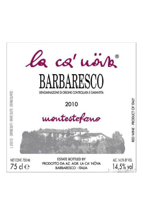 La Ca Nova, Barbaresco, Montestefano 2022 6x75cl