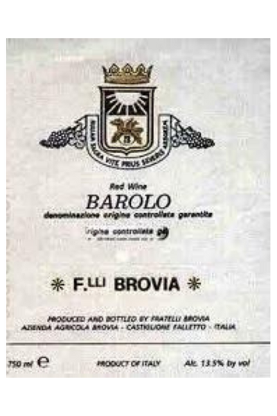 Brovia, Barolo 2016 12x75cl