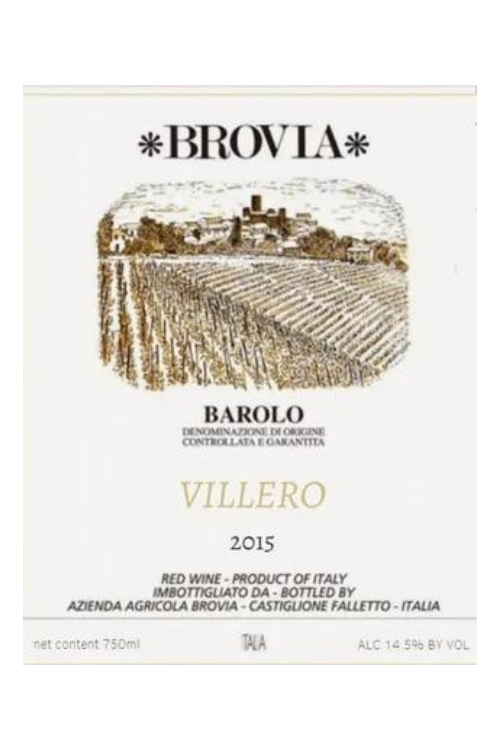 Brovia, Barolo, Villero 2015 6x75cl