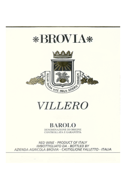 Brovia, Barolo, Villero 2016 3x150cl