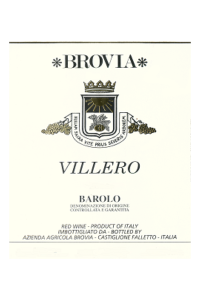 Brovia, Barolo, Villero 2016 3x150cl