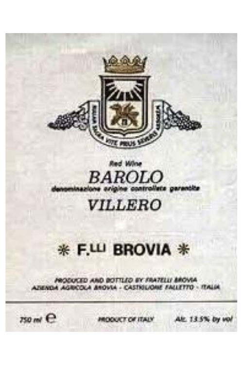 Brovia, Barolo, Villero 2017 6x75cl