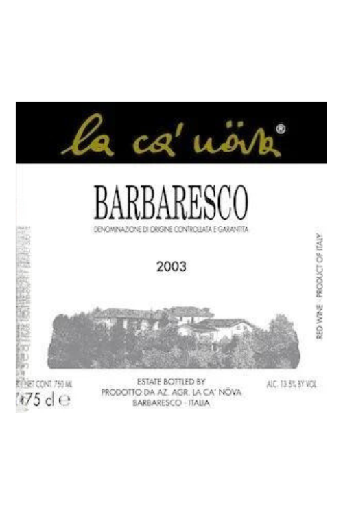 La Ca Nova, Barbaresco 2017 1x75cl