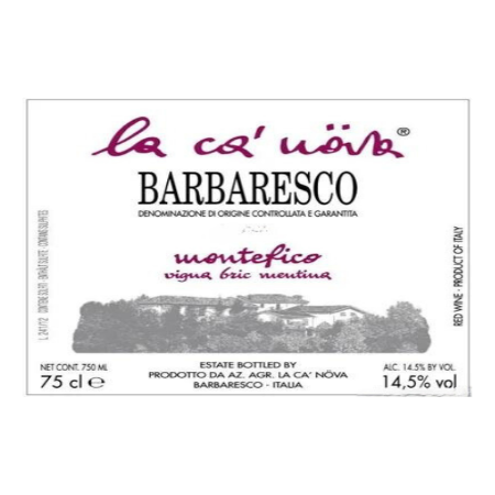 2022 Barbaresco from La Ca Nova