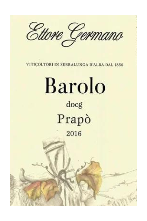 Ettore Germano, Barolo, Prapo 2019 6x75cl