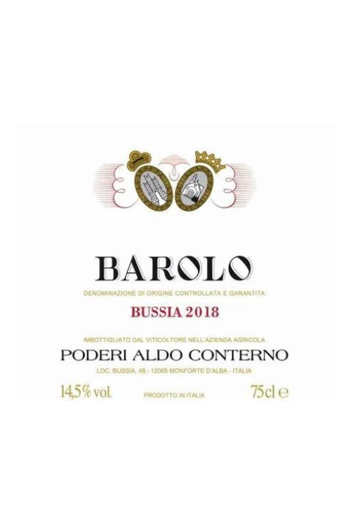 Poderi Aldo Conterno Bussia, Barolo DOCG 2010 6x75cl