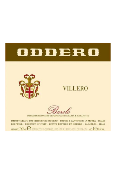 Poderi Oddero, Barolo, Villero 2019 6x75cl