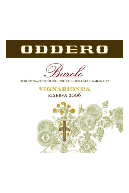 Poderi Oddero, Barolo Riserva, Vigna Rionda 2015 3x75cl