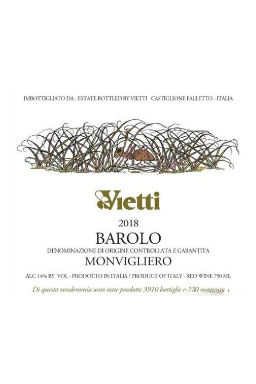 Vietti, Barolo, Monvigliero 2019 1x75cl