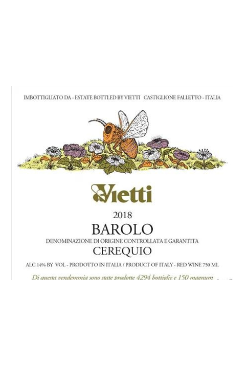 Vietti, Barolo, Cerequio, 2018 3x75cl