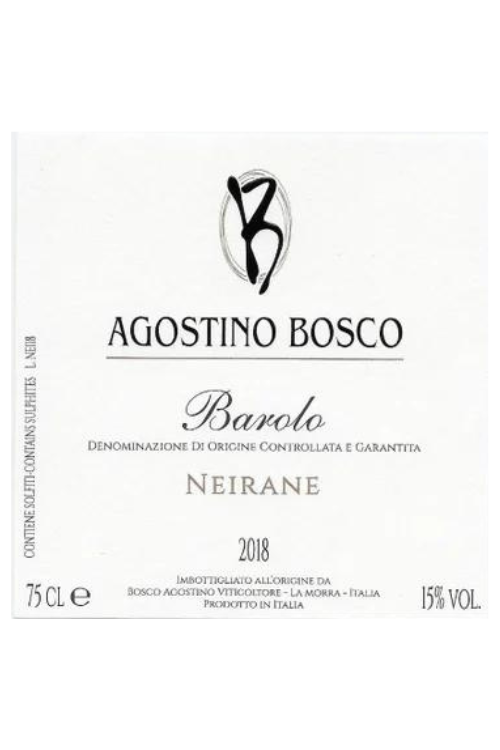 Agostino Bosco, Barolo, Neirane 2019 6x75cl