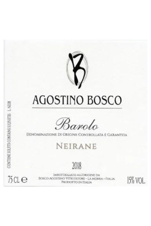 Bosco Agostino, Barolo, Neirane 2019 6x75cl