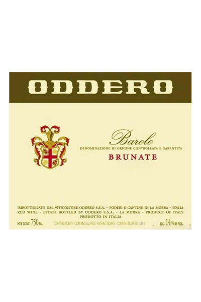 Poderi Oddero, Barolo, Brunate 2019 6x75cl