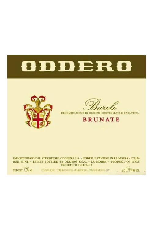 Poderi Oddero, Barolo, Brunate 2019 6x75cl