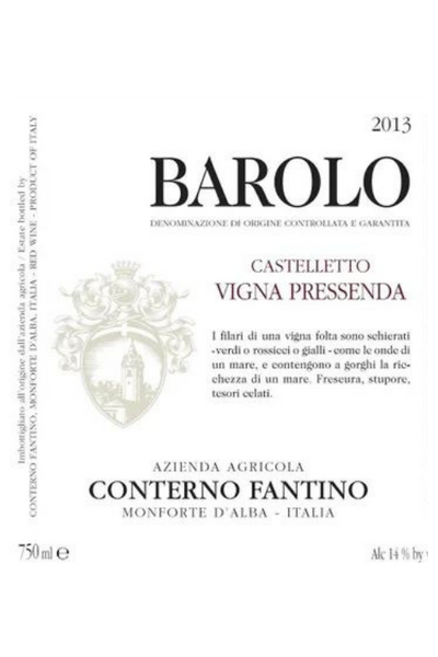 Conterno Fantino, Barolo, Castelletto, Vigna Pressenda 2019 6x75cl