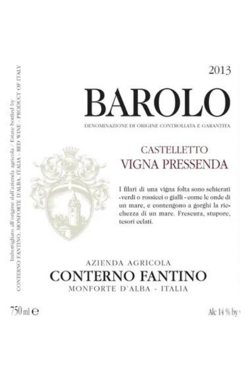 Conterno Fantino, Barolo, Castelletto, Vigna Pressenda 2019 6x75cl