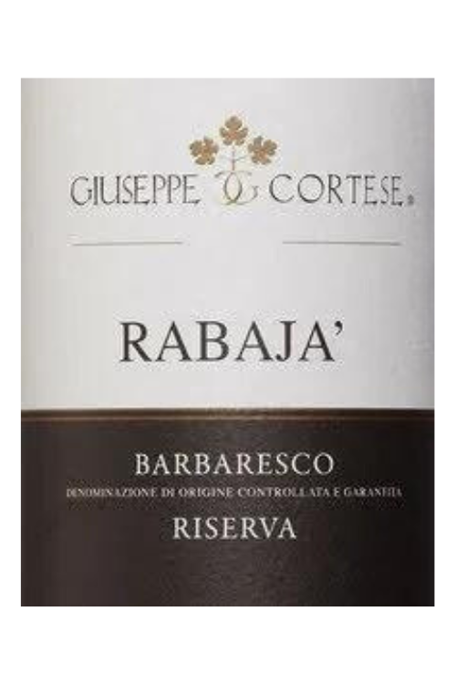 Giuseppe Cortese, Barbaresco, Rabaja Riserva 2016 6x75cl