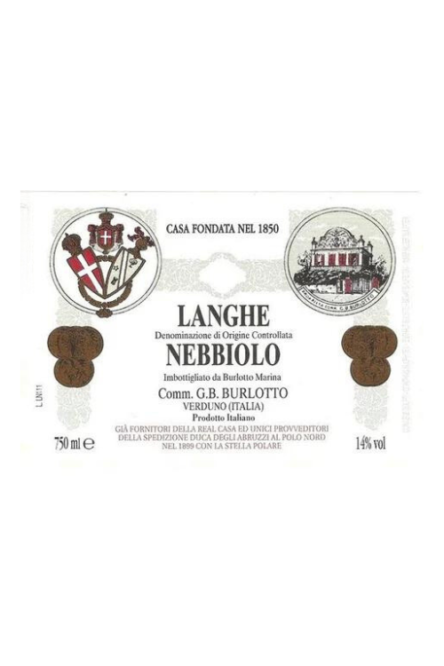 G. B. Burlotto, Langhe Nebbiolo 2020 6x75cl