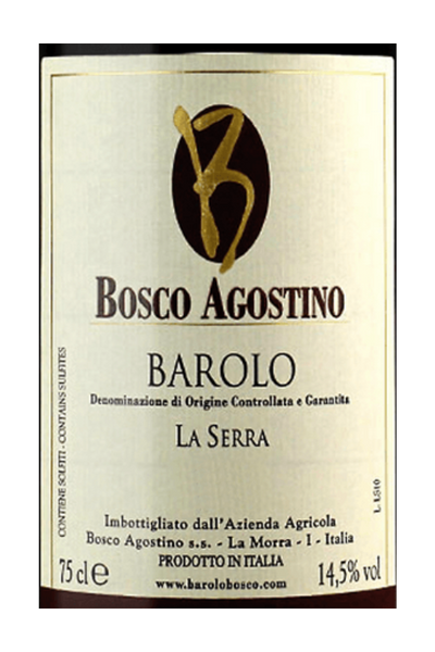 Bosco Agostino, Barolo, La Serra 2020 6x75cl