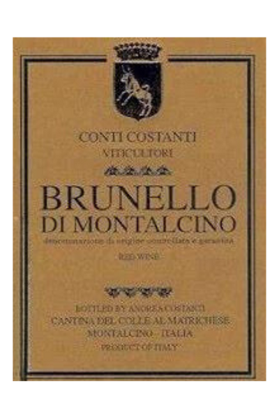 Conti Costanti Brunello di Montalcino 2011 6x75cl