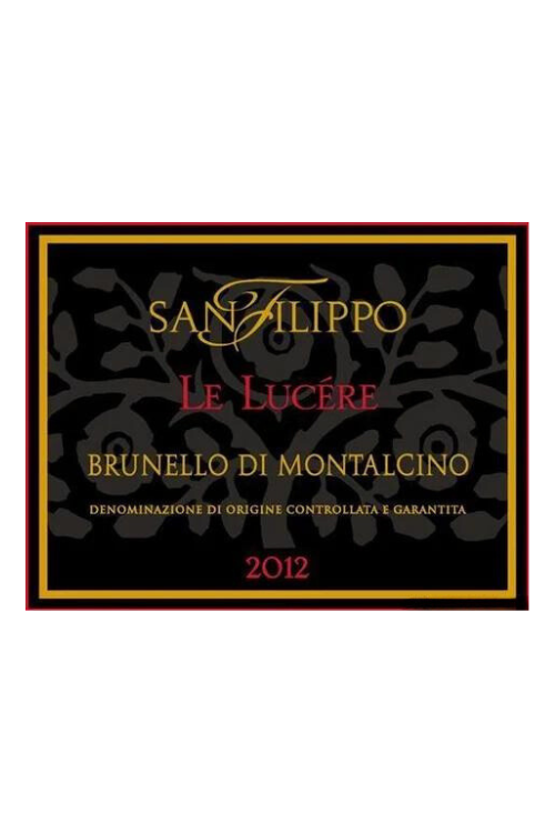 San Filippo Le Lucere, Brunello di Montalcino DOCG 2012 6x75cl