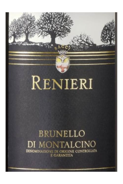 Renieri Brunello di Montalcino DOCG, Tuscany 2015 6x75cl