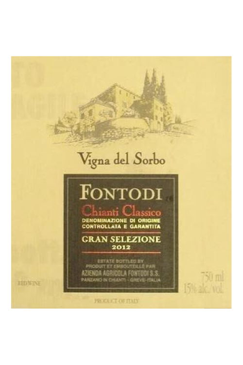 Fontodi, Chianti Classico, Gran Selezione,Vigna del Sorbo 2013 6x75cl