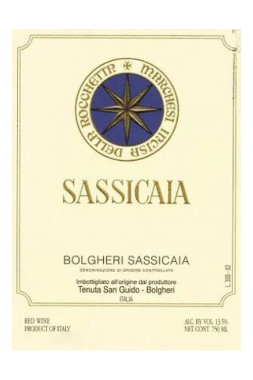 Tenuta San Guido, Sassicaia 2016 1x150cl