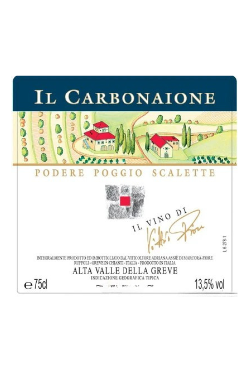 Podere Poggio Scalette, Il Carbonaione, IGT Alta Valle Della Greve 2010 6x75cl