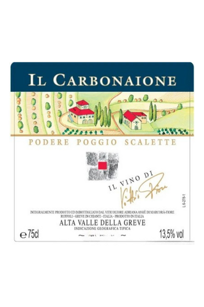 Podere Poggio Scalette, Il Carbonaione, IGT Alta Valle Della Greve 2010 6x75cl