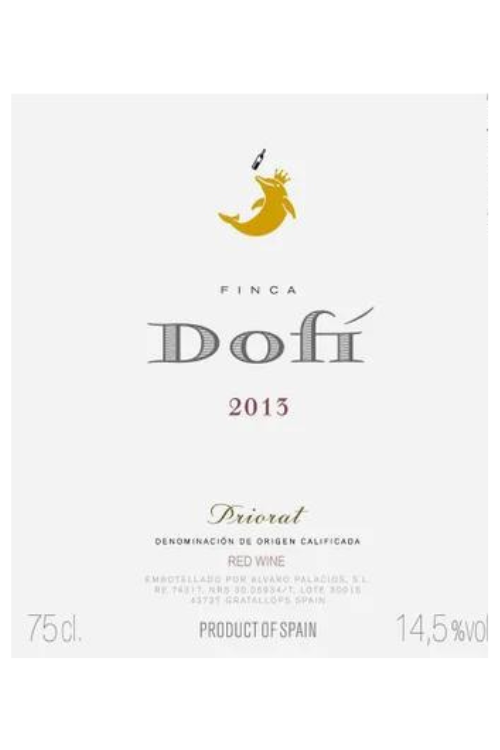 Alvaro Palacios, Priorat, Finca Dofi 2003 6x75cl