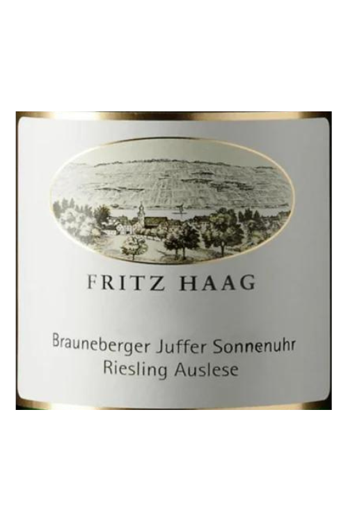 Fritz Haag Brauneberger Juffer Sonnenuhr Riesling Auslese Goldkapsel, 2019 6x75cl