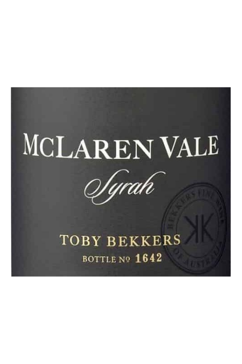 Bekkers McLaren Vale Syrah 2012 1x75cl