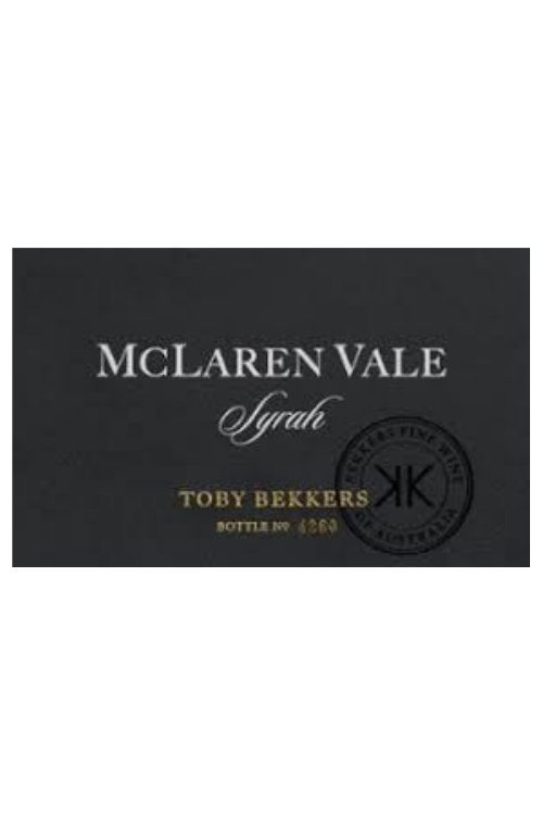 Bekkers McLaren Vale Syrah 2019 6x75cl