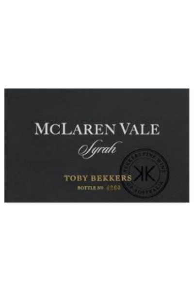 Bekkers McLaren Vale Syrah 2020 6x75cl
