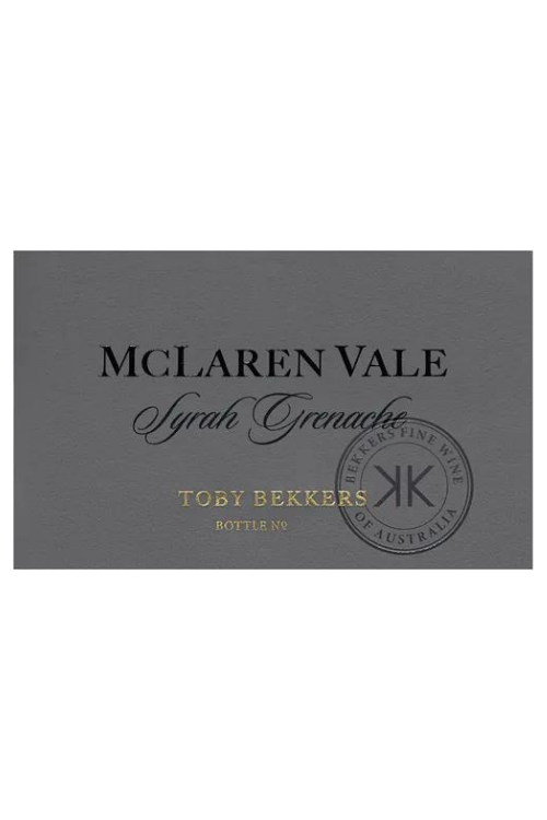 Bekkers McLaren Vale Syrah Grenache 2018 6x75cl