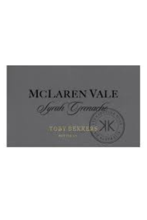 Bekkers McLaren Vale Syrah Grenache 2019 1x75cl