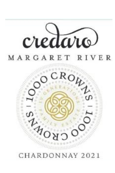 Credaro 1000 Crowns Chardonnay 2021 6x75cl