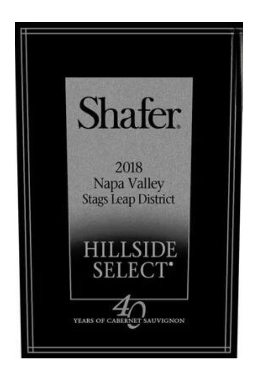 Shafer Vineyards Hillside Select Cabernet Sauvignon, Stags Leap District 2011 1x150cl