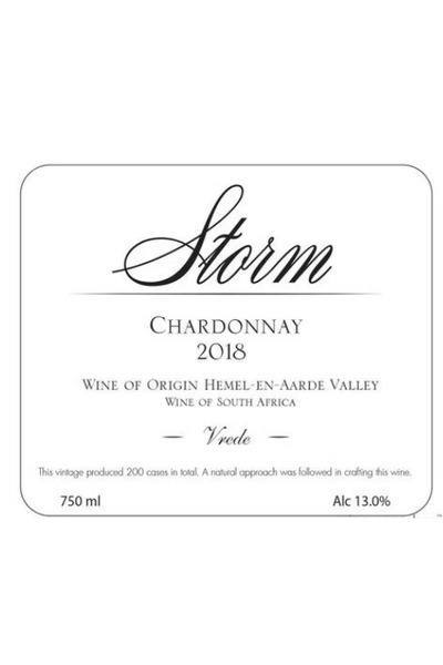 Storm, Chardonnay, Vrede 2022 6x75cl